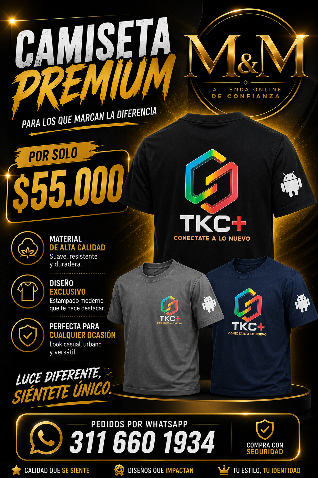 CAMISETA 230GR
