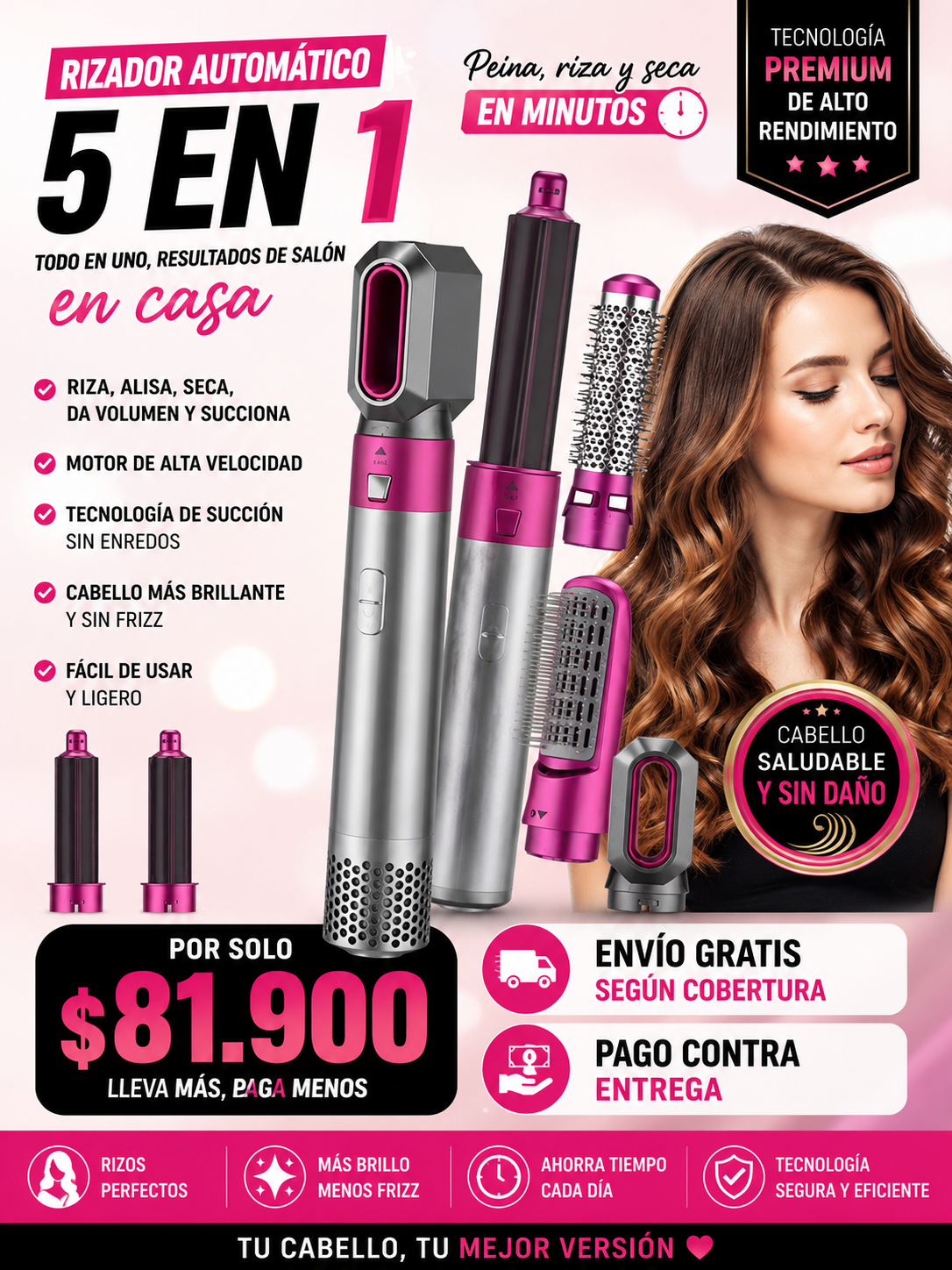 CEPILLO SECADOR 5 EN 1