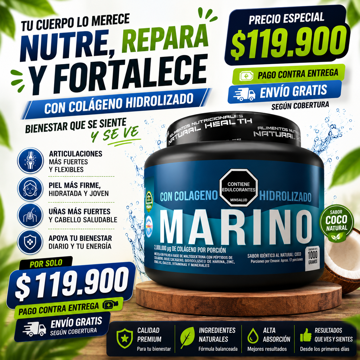COLAGENO MARINO   HIDROLIZADO
